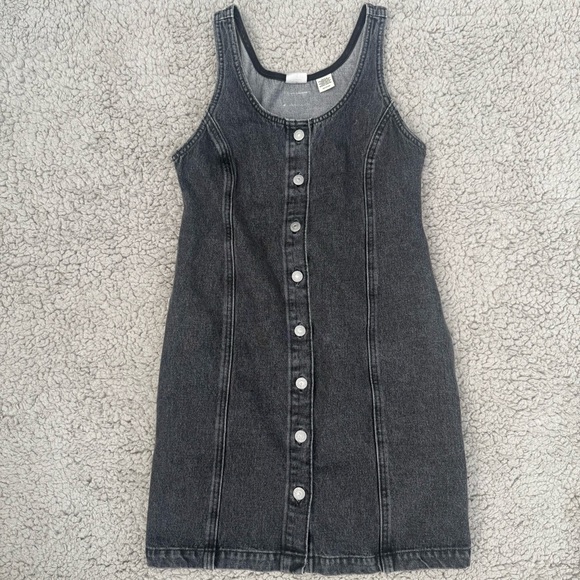 Levi’s black Denim Button up Dress - Picture 2 of 9